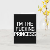 Clic Adult Humor Sayings Quotes S Funny I'm The Fo Kaart (Gele Bloem)