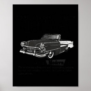 Clic Car Cadeaus Vintage Auto Amerikaanse Clic Car Poster