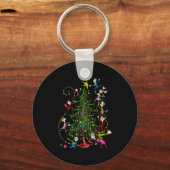 Clic Christmas Tree Sleutelhanger (Voorkant)