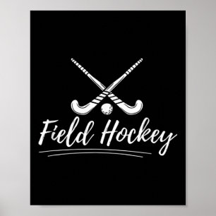 Clic Field Hockey Speler Poster