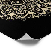 Clic Mandala Style 86 47 Subtiele Anti Trump Resis Poster (Hoek)