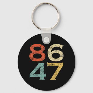 Clic stijl 86 47 Anti Trump Sleutelhanger