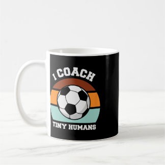 Clic Voetbalspeler Kleine Mensen Coach  Koffiemok