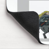 cliché voor donkere en stormachtige nacht muismat (Hoek)