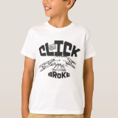 Click the chain broke t-shirt (Voorkant)