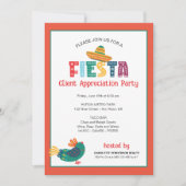 Client Appreciation Fiesta Party Kaart (Voorkant)