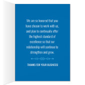 Client Business Merci pour votre fidélité et votre (Intérieur (Droit))