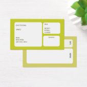 Client Card (Bureau)