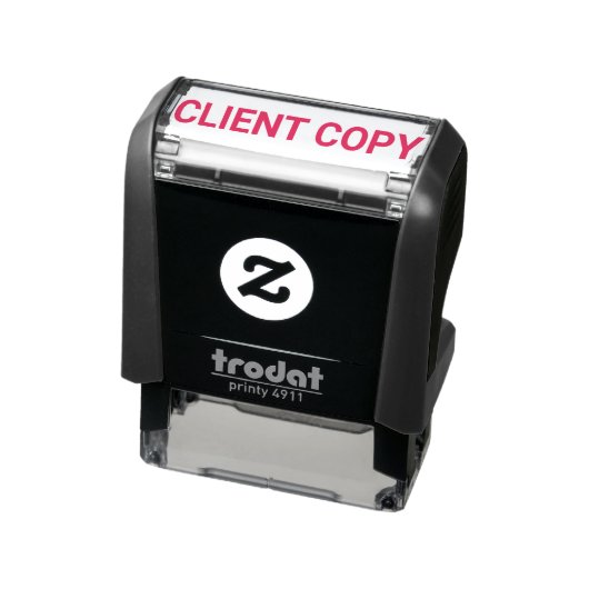 Client Copy-Sjabloon Zelfinktende Stempel (Product)