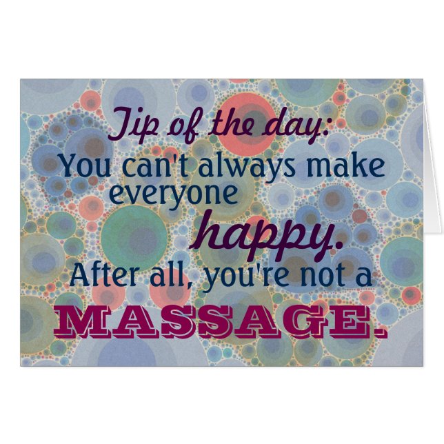 Client De Thérapie De Massage De Cute (Devant horizontal)