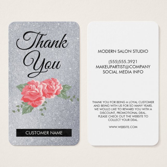 Client Loyal Merci (Devant & derrière)