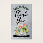 Client Loyal Merci | Fleurs | PARTIES SCINTILLANT (Devant)