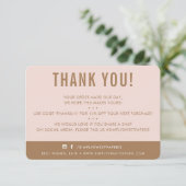 CLIENT MERCI moderne rose brun brun rose brun (Debout devant)