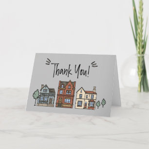 Client New Home Hartelijk dank voor uw creditcard Bedankkaart