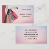 Client personnel - carte de visite de concierge (Devant / Derrière)