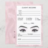 Client Record toevoegen Logo (Voorkant / Achterkant)