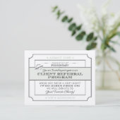 Client Reference Program Invite Kaart (Staand voorkant)
