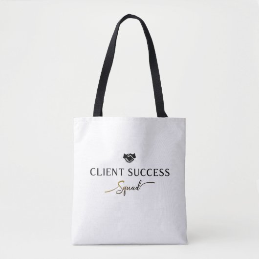 Client Success Squad – Professioneel Team Draagtas (Voorkant)