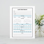 Clientrecord voor lasextensie (Staand voorkant)