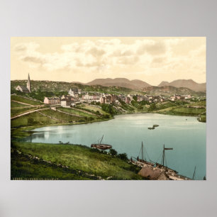 Clifden, Provincie Galway, Ierland Poster
