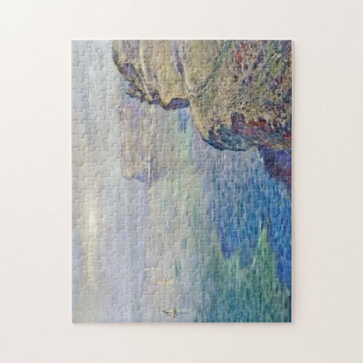 Cliff bij Grainval bij Fecamp Monet Fine Art Legpuzzel (Verticaal)