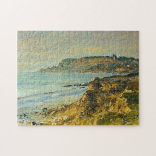 Cliff bij Sainte-Adresse Monet Fine Art Legpuzzel