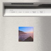 Cliff Coastal Uitzicht in Oregon op Sunset Magneet (Insitu (Vaatwasser))