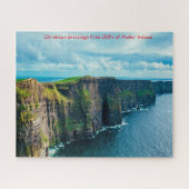 Cliff de Moher Irlande. Jigsaw Puzzle (Horizontal)