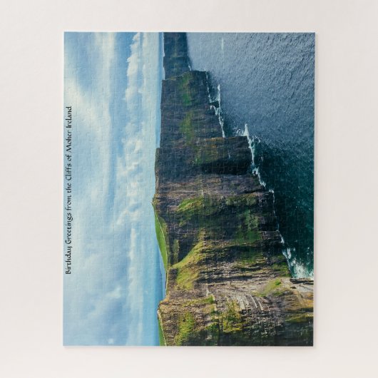 Cliff de Moher Irlande. Jigsaw Puzzle (Vertical)