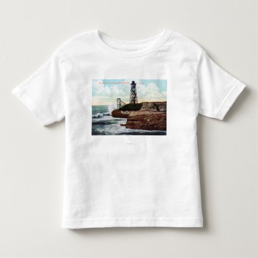 Cliff Drive Uitzicht van de Wave-motor Kinder Shirts (Voorkant)