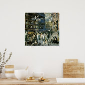 Cliff Dwellers, 1913 George Bellows Poster (Keuken)