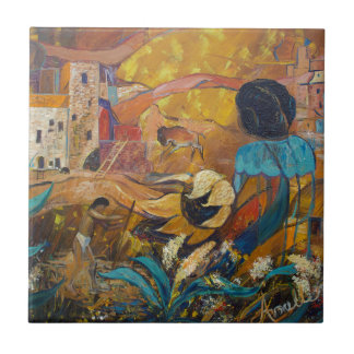 Cliff Dwellers Tegeltje