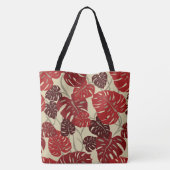 Cliff Hanger Hawaii Monstera Leaf Beach sac (Dos)