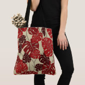 Cliff Hanger Hawaii Monstera Leaf Beach sac (De près)