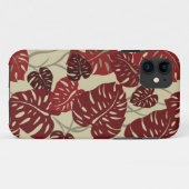 Cliff Hanger Hawaiian Leaf iPhone 5 Coque (Dos (Horizontal))