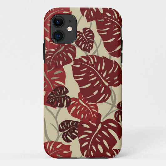 Cliff Hanger Hawaiian Leaf iPhone 5 Hoesje (Achterkant)