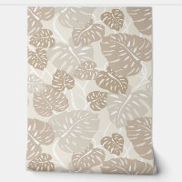 Cliff Hanger Hawaiian Monstera Leaf - Natuurlijk