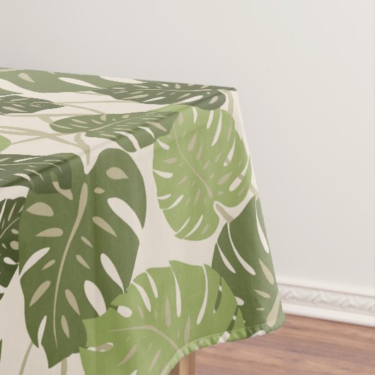 Cliff Hanger Hawaiian Monstera Leaf Tafelkleed (Voorbeeld)