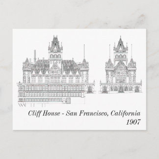 Cliff House 1907 Briefkaart