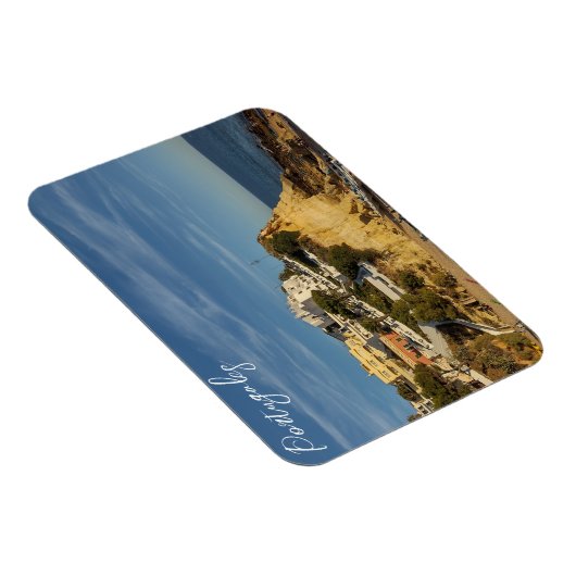 Cliff in het Portugese landschap Carvoeiro Magneet (Rechterzijde)