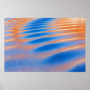 Cliff reflectie in Lake Powell   Glen Canyon, UT Poster