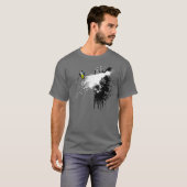 Cliff Skier T-shirt (Voorkant volledig)