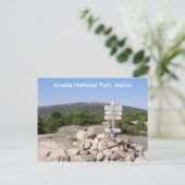 Cliff Walk Briefkaart (Staand voorkant)