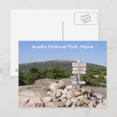 Cliff Walk Briefkaart (Voorkant / Achterkant)
