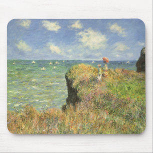 Cliff Walk in Pourville door Claude Monet Muismat