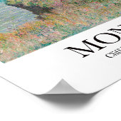 Cliff Walk in Pourville door Claude Monet Poster (Hoek)