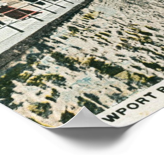 Cliff Walk, Newport, RI  Poster (Hoek)