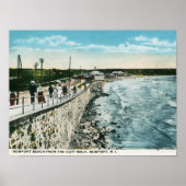 Cliff Walk, Newport, RI  Poster (Voorkant)