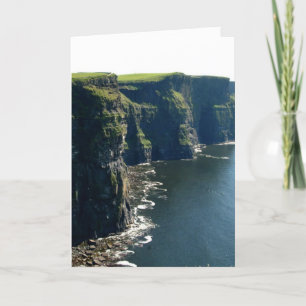 Cliffd of Moher Greetings Card Kaart