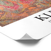 Cliffen door het Zee van Paul Klee Poster (Hoek)